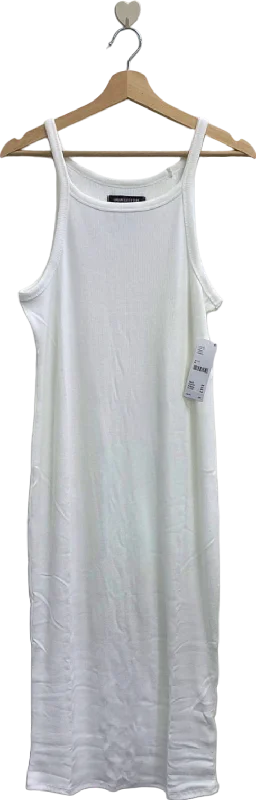 Urban Outfitters White Sleeveless Midi Dress XL