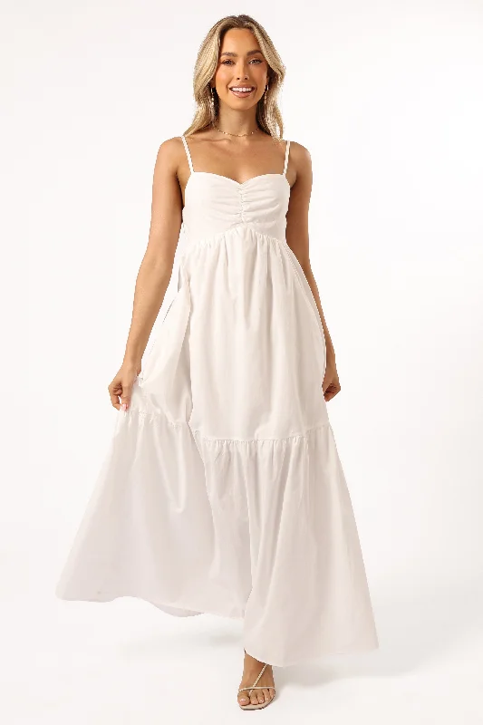 Bailey Maxi Dress - White