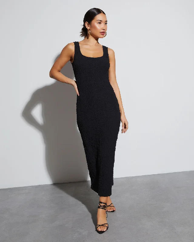 Margie Textured Maxi Dress