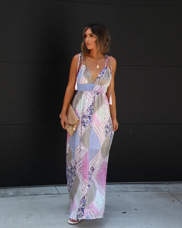 Nerissa Printed Maxi Dress