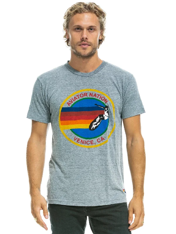 Signature Aviator Nation T-Shirt Wool Fabric Cashmere Fabric Tweed Fabric