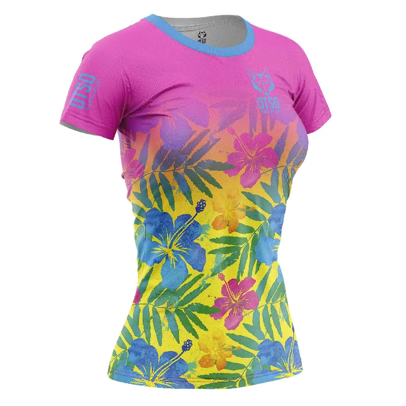 Women's T-Shirt Floral Houndstooth Herringbone Solid