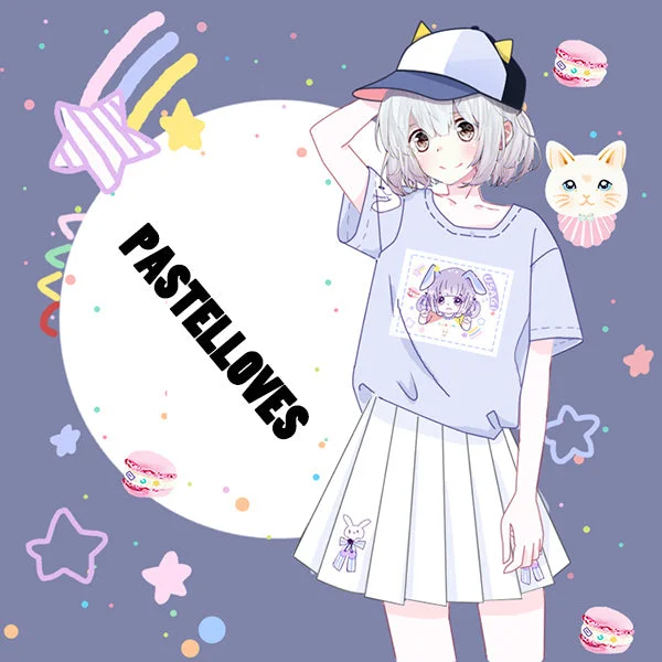 Fantasy Girl Series T-Shirt +Skirt PL10175 Faux Fur Fabric Real Fur Fabric Shearling Fabric