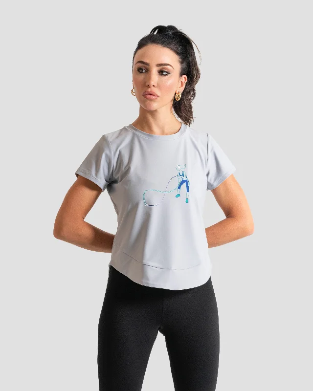 GoofyPRO Women's Cayton Core Performance T-Shirt - PB Tempo Battle Seamless Knitted Crochet GoofyPRO Women's Cayton Core Performance T-Shirt - PB Tempo Battle Seamless Knitted Crochet