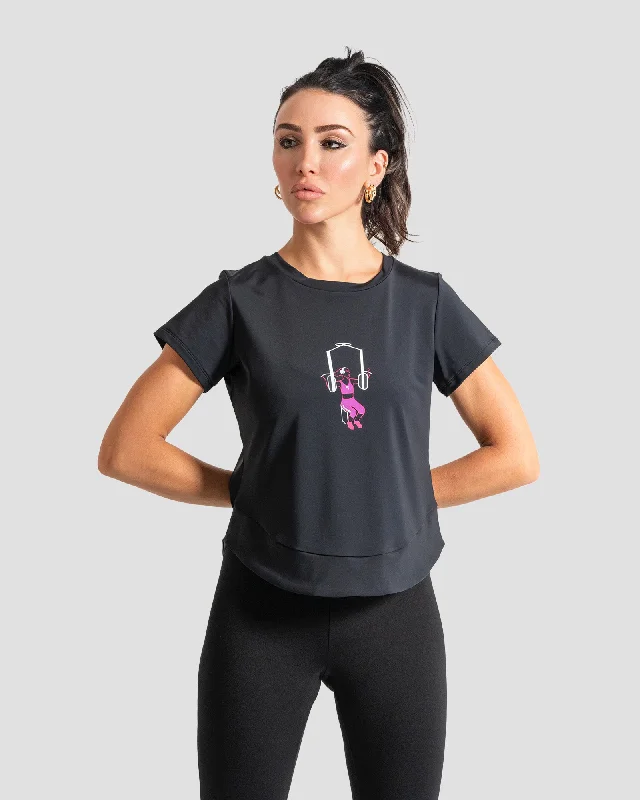 GoofyPRO Women's Cayton Core Performance T-Shirt - PB Tempo Flex Anti-Shrink Durable Soft GoofyPRO Women's Cayton Core Performance T-Shirt - PB Tempo Flex Anti-Shrink Durable Soft