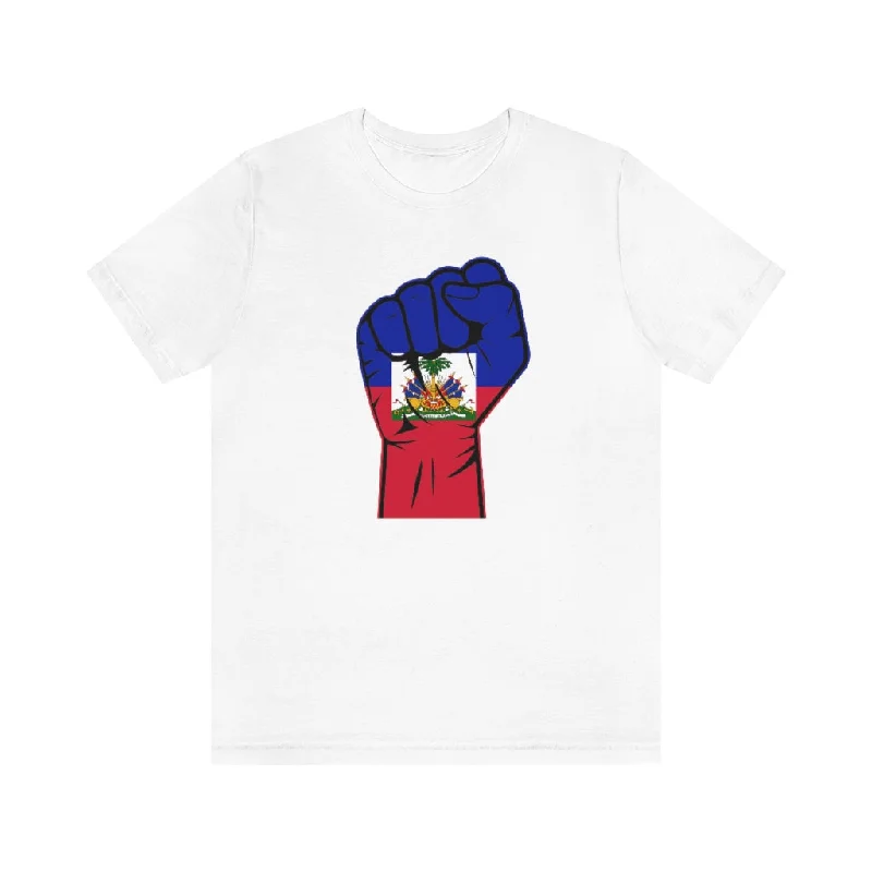 Haiti Pride | Unisex T-Shirt Elasticated Padded Insulated