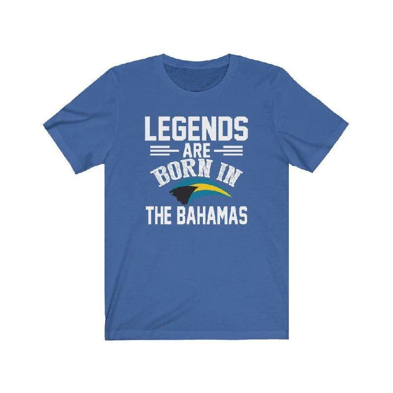 Legends are Born in The Bahamas | Unisex T-Shirt Mesh Canvas Denim