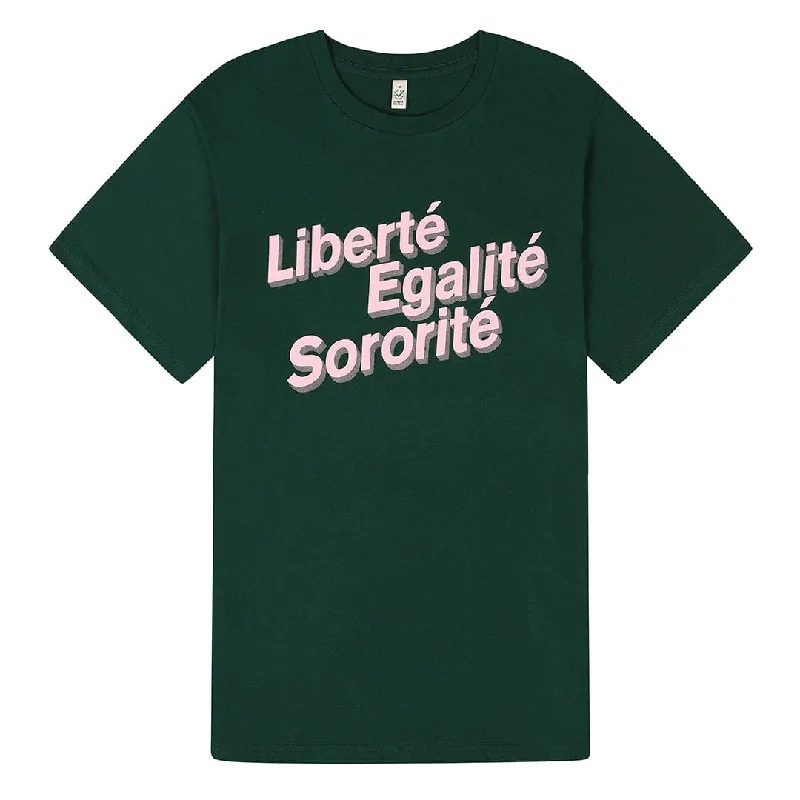 Liberté, Egalité, Sororité® Forest Green T-Shirt