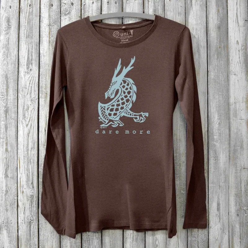 Dragon Long Sleeve T-shirt for Women - Dare More