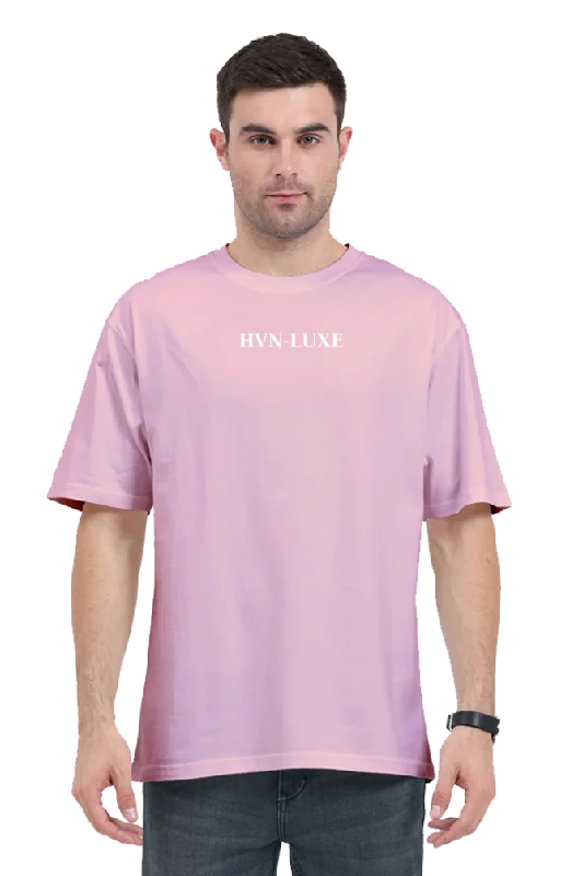 Pastel pink Oversized T-Shirt by HVN-LUXE. Fashionable Trendy Casual