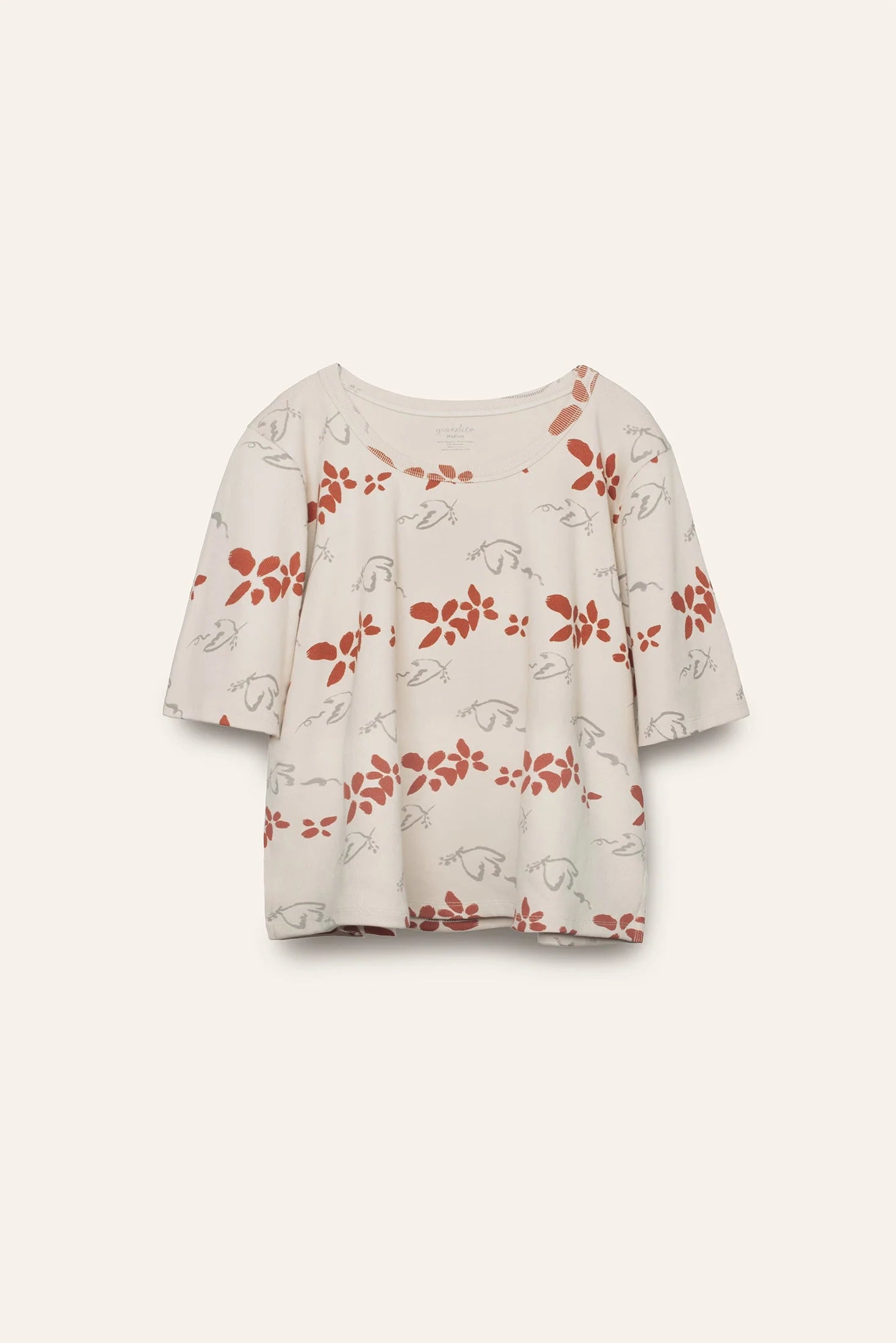 Peace T-Shirt White Hooded Caped Shawl Collar