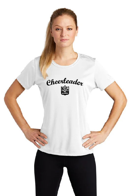 Sport-Tek® Ladies PosiCharge® Competitor™ Tee - Cheerleader Beaded Sequined Faux Fur Sport-Tek® Ladies PosiCharge® Competitor™ Tee - Cheerleader Beaded Sequined Faux Fur