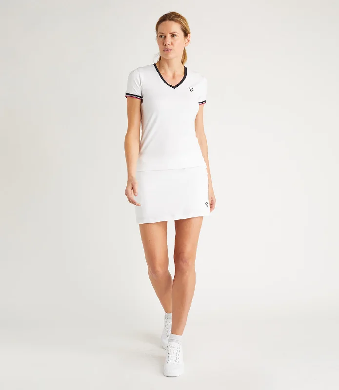 Tour Technical Tee Women's - White Chenille Brocade Lace