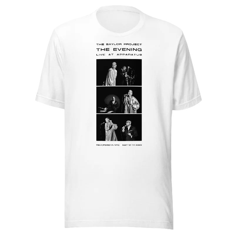 GRAMMY® Edition Unisex The Evening : Live at APPARATUS- T-shirt Boxy Fit Fitted Loose GRAMMY® Edition Unisex The Evening : Live at APPARATUS- T-shirt Boxy Fit Fitted Loose