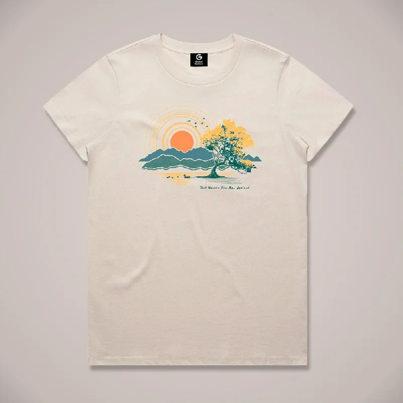 Wanaka Sunset Womens T-Shirt