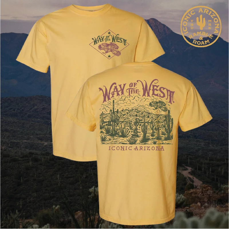 Way of the West Unisex Tee Iron Safe Non-Iron Wrinkle Free