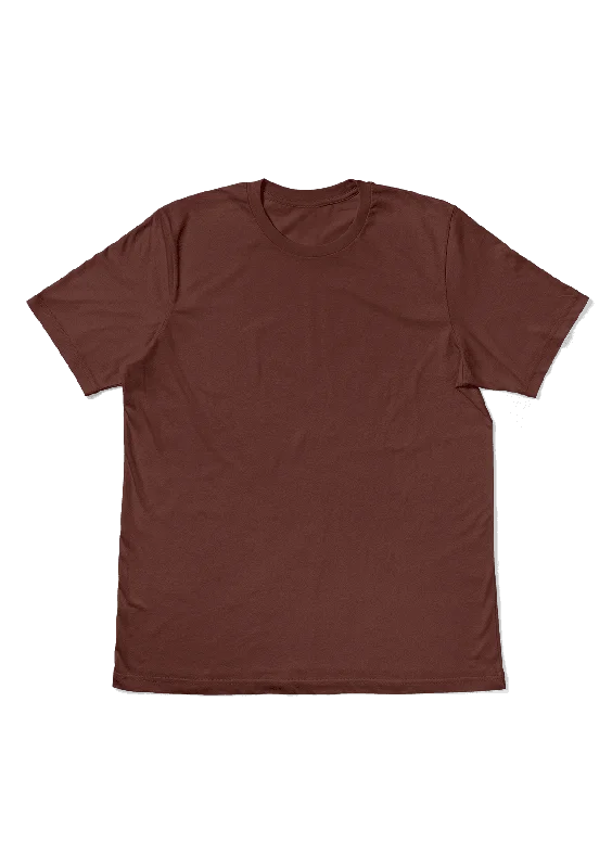 Perfect TShirt Co Womens Original Boyfriend T-Shirt - Clay Brown Spandex Blend Rayon Blend Denim Blend Perfect TShirt Co Womens Original Boyfriend T-Shirt - Clay Brown Spandex Blend Rayon Blend Denim Blend
