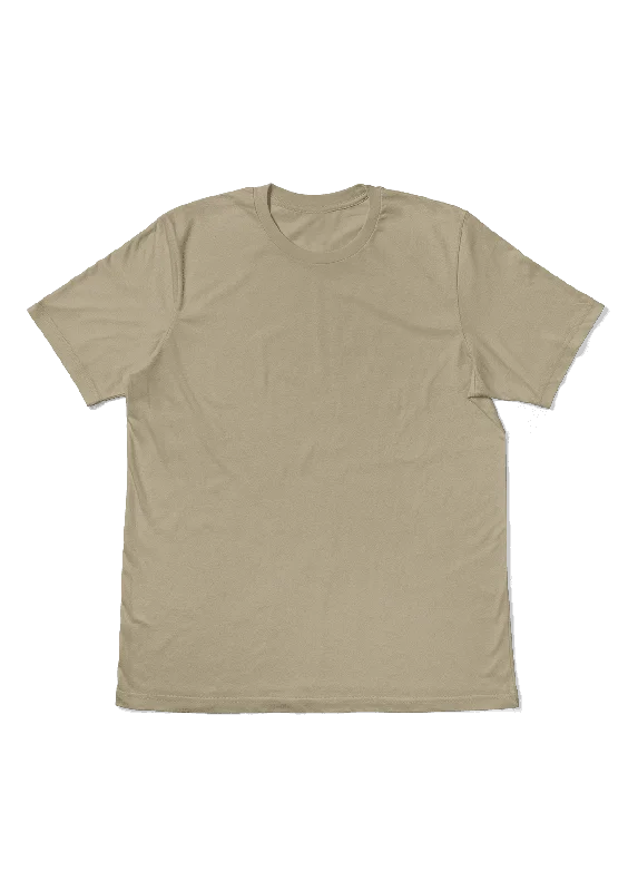 Perfect TShirt Co Womens Original Boyfriend T-Shirt - Natural Dust Tan Silk Blend Satin Velvet Perfect TShirt Co Womens Original Boyfriend T-Shirt - Natural Dust Tan Silk Blend Satin Velvet