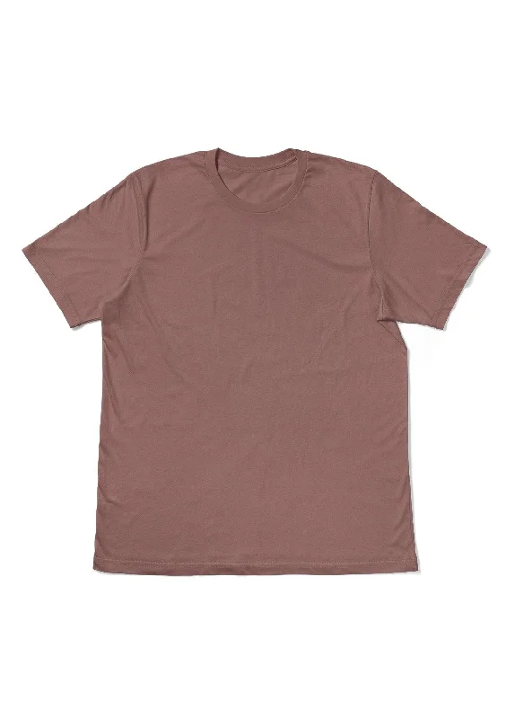 Perfect TShirt Co Womens Original Boyfriend T-Shirt - Mauve Purple Houndstooth Herringbone Solid Perfect TShirt Co Womens Original Boyfriend T-Shirt - Mauve Purple Houndstooth Herringbone Solid
