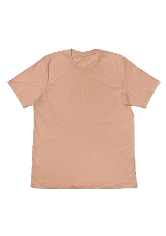 Perfect TShirt Co Womens Original Boyfriend T-Shirt - Peach Fuzz Anti-Shrink Durable Soft Perfect TShirt Co Womens Original Boyfriend T-Shirt - Peach Fuzz Anti-Shrink Durable Soft