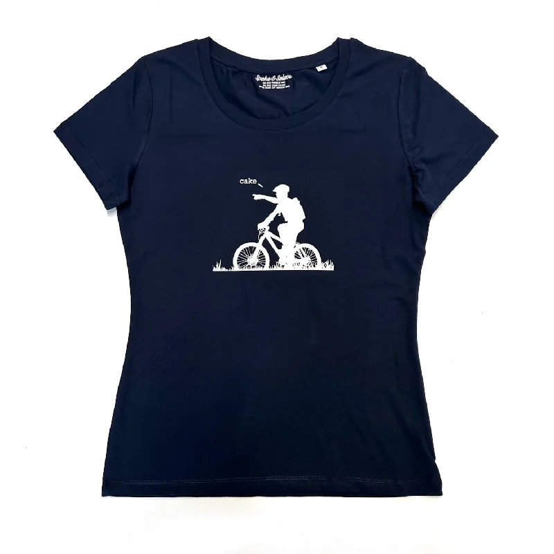 Women's Cake! T-Shirt Handmade Hand-knitted Hand-woven