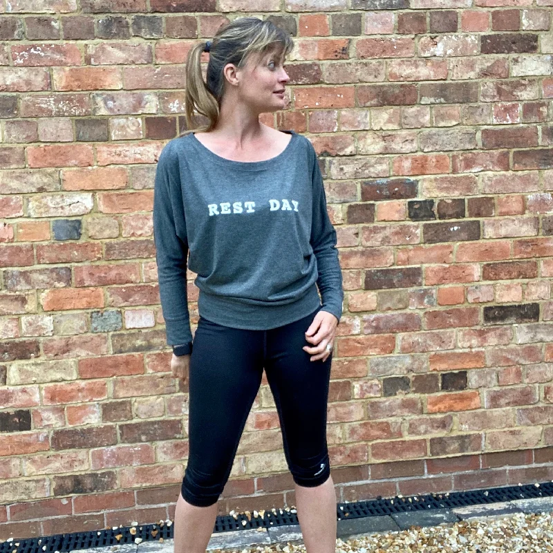 Discontinued - Women's Rest Day Long Sleeve Lounge Tee