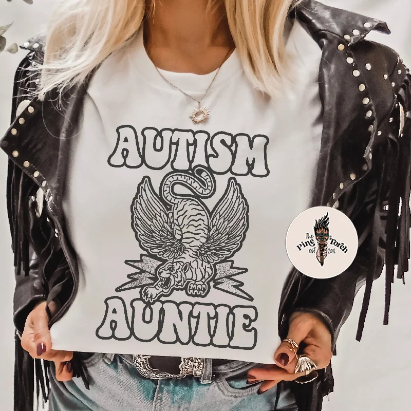 AUTISM AUNTIE TIGER // UNISEX TEE