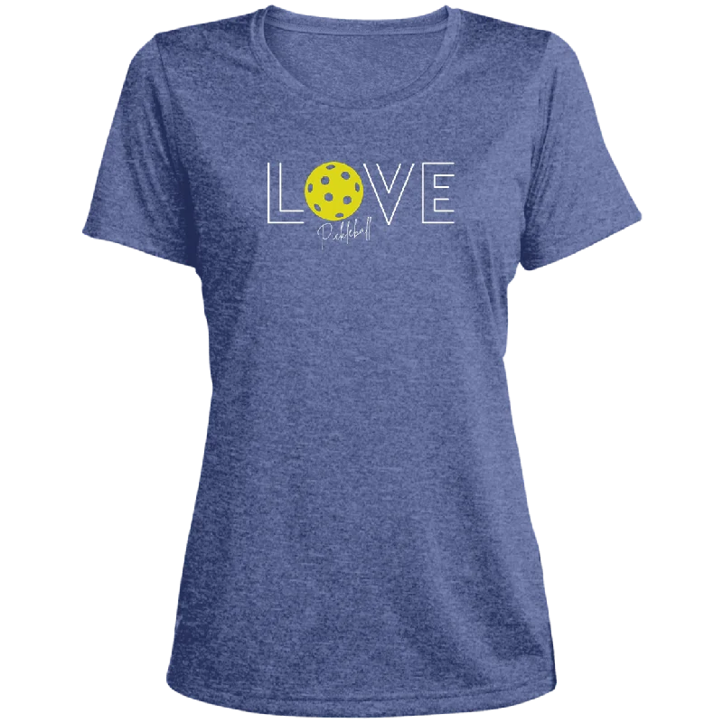 Women's Pickleball T-Shirt (Performance) - LOVE