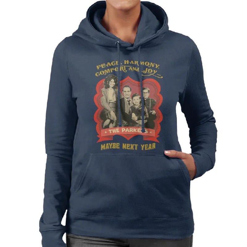 A Christmas Story Peace Harmony Comfort And Joy Women's Hooded Sweatshirt