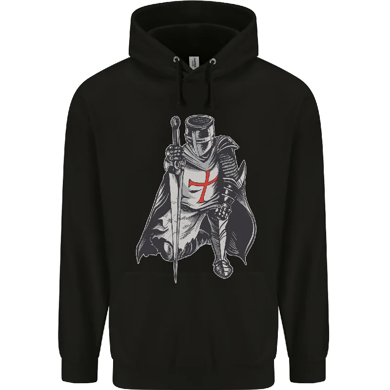 A Nights Templar St Georges Day England Mens 80% Cotton Hoodie