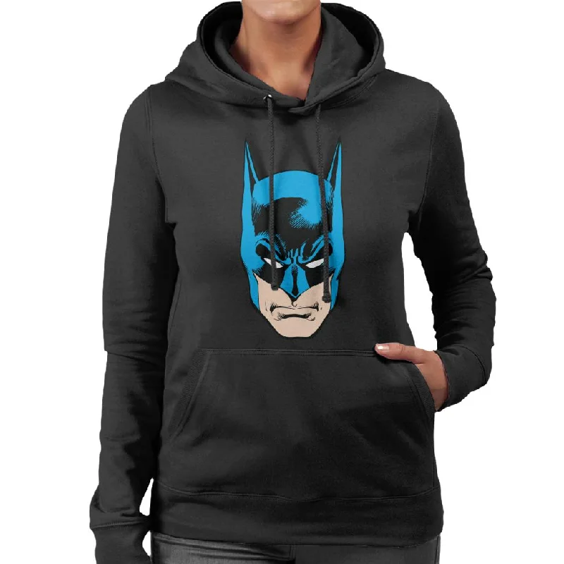 Batman Character Head Women's Hooded Sweatshirt