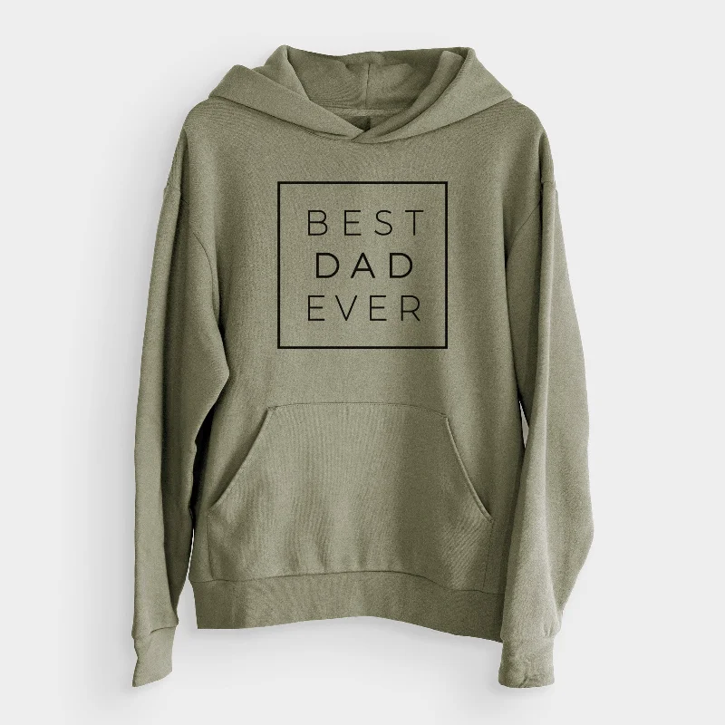 Best Dad Ever Boxed - Bodega Midweight Hoodie Hoodie with Longline Fit Extended Stylish Best Dad Ever Boxed - Bodega Midweight Hoodie Hoodie with Longline Fit Extended Stylish