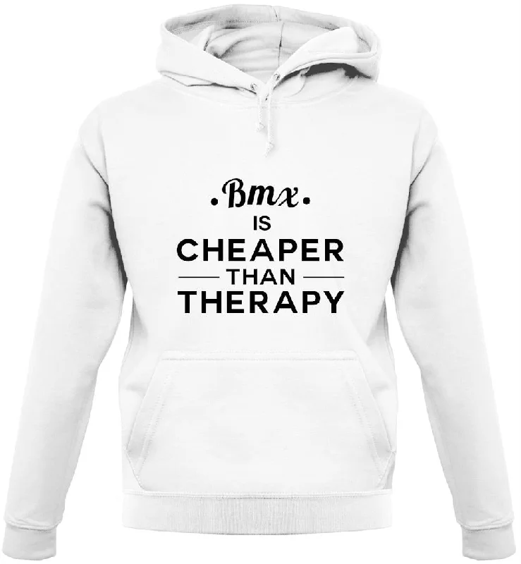 Bmx Is Cheaper Than Therapy Unisex Hoodie Hoodie with Hem Embroidery Detailed Premium Bmx Is Cheaper Than Therapy Unisex Hoodie Hoodie with Hem Embroidery Detailed Premium