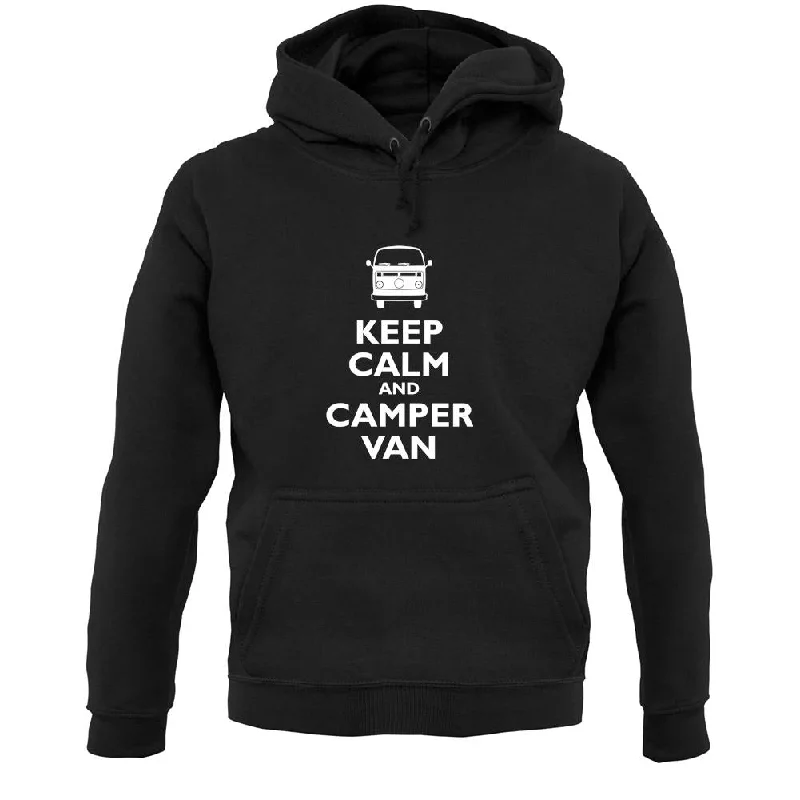 Keep Calm And Camper Van Unisex Hoodie Hoodie with Hem Elastic Stretchable Comfortable Keep Calm And Camper Van Unisex Hoodie Hoodie with Hem Elastic Stretchable Comfortable