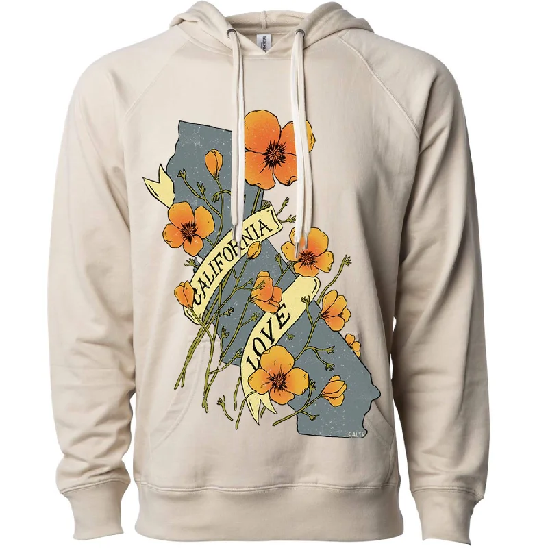 Poppies California Love Raglan Hoodie