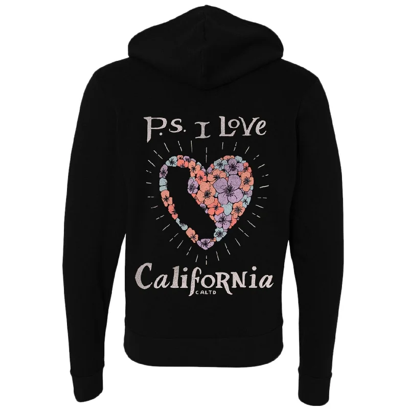 PS I Love California Zip Up Hoodie