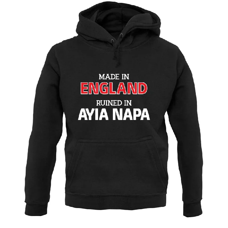 Ruined In Ayia Napa Unisex Hoodie Hoodie with Hood Adjustable Protection