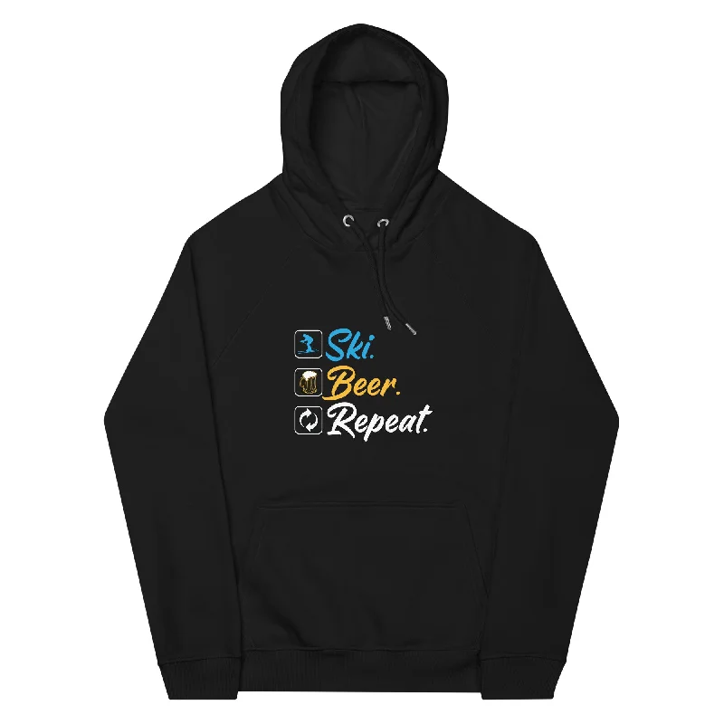 Ski. Bär. Repeat. - (S.K) - Unisex Premium Organic Hoodie