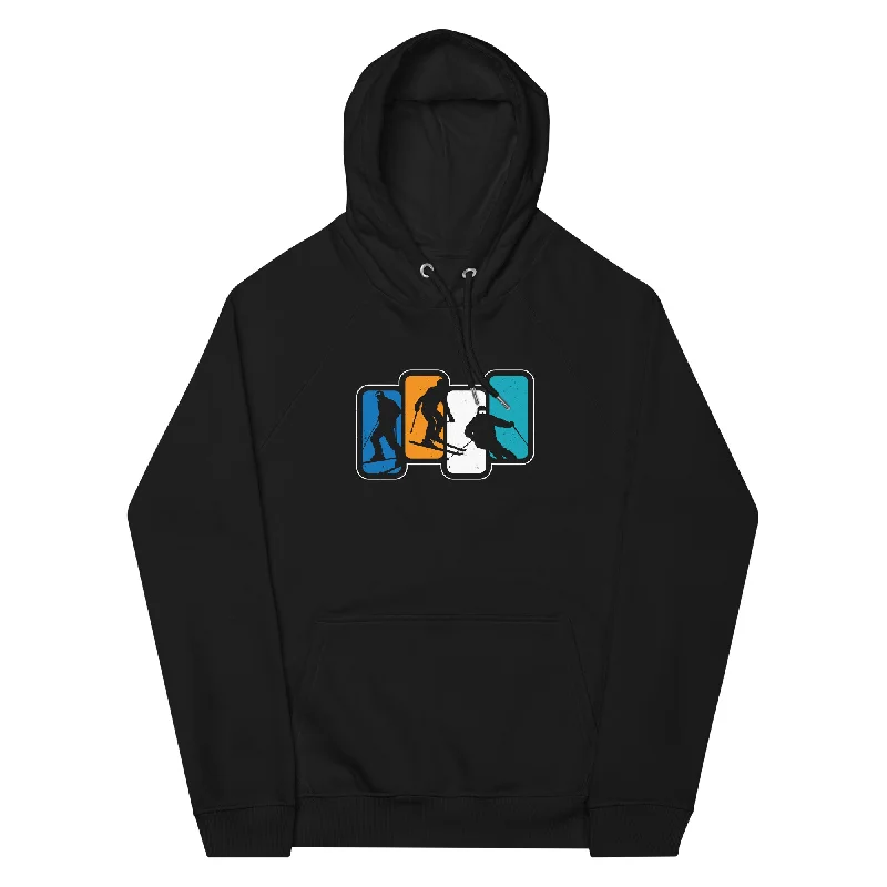 Skier Vintage - (S.K) - Unisex Premium Organic Hoodie