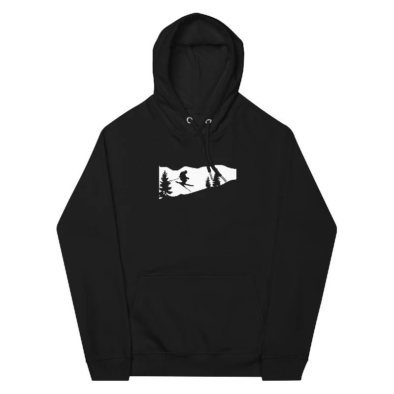 Skifahren - (51) - Unisex Premium Organic Hoodie