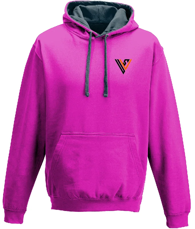 Hot Pink / French Navy