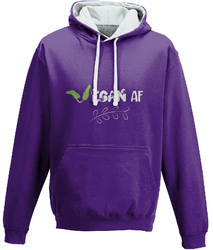 Purple / Heather Grey