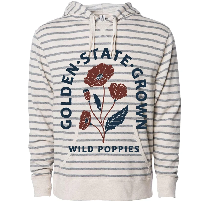 California Wild Poppies Hoodie