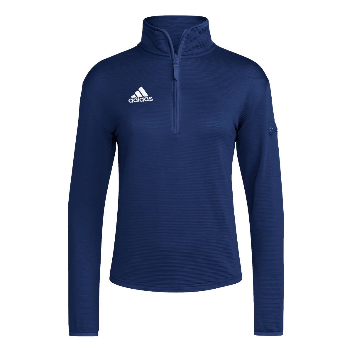 adidas Women's Coach Long Sleeve 1/4 Zip Jacket Welt Pockets Slit Pockets Flap Pockets adidas Women's Coach Long Sleeve 1/4 Zip Jacket Welt Pockets Slit Pockets Flap Pockets