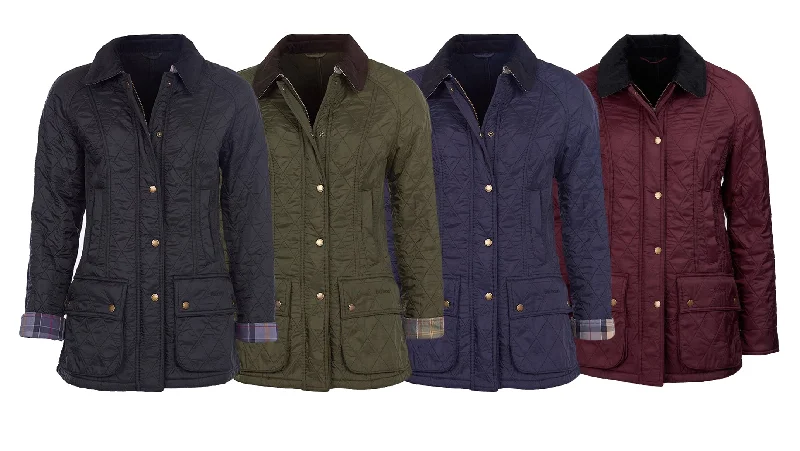 Barbour Beadnell Polarquilt Jacket Tailored Jacket Straight Jacket A-Line Jacket