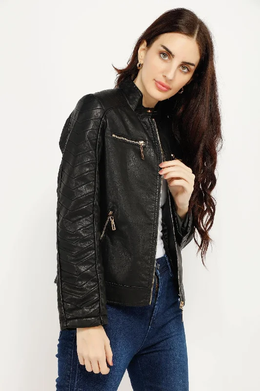 BIKERS JACKET 1 HTW-847 Jersey Jacket Tulle Jacket Batik Jacket