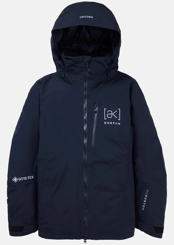 Burton Women's AK GORE-TEX Flare Down Jacket A-Line Jacket Boat Neck Shawl Collar