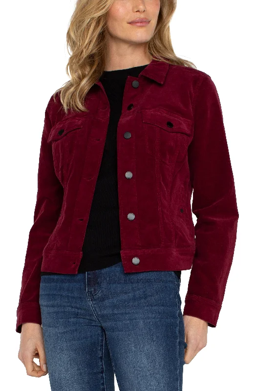 CLASSIC JACKET Knit Fabric Woven Fabric Fleece Fabric