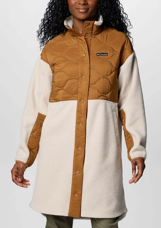 Columbia Women's Cloud Point Long Fleece Jacket Nylon Jacket Polyester Jacket Spandex Jacket Columbia Women's Cloud Point Long Fleece Jacket Nylon Jacket Polyester Jacket Spandex Jacket