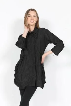 Csj4161 Jacket Tiered Jacket Buttoned Jacket Zippered Jacket